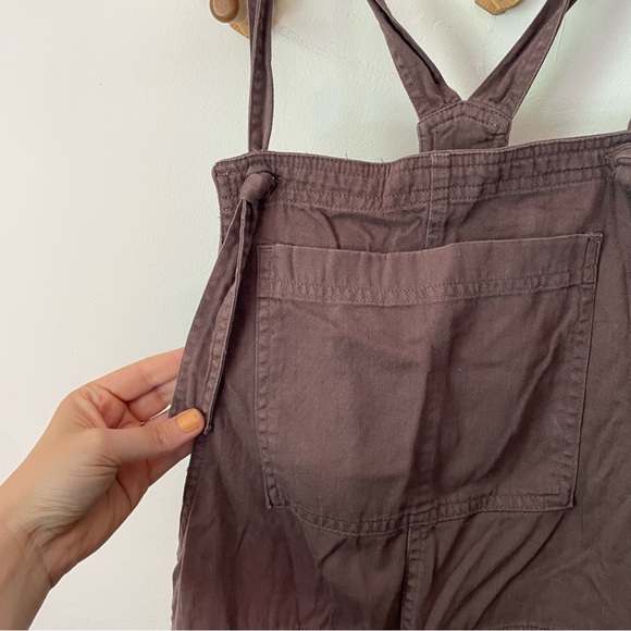 Aerie Brown Overalls - Picture 4 of 4